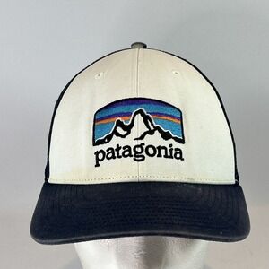 Patagonia Fitz Roy Horizons Hat Cap Snap Back Mesh Trucker Embroidered Recycled